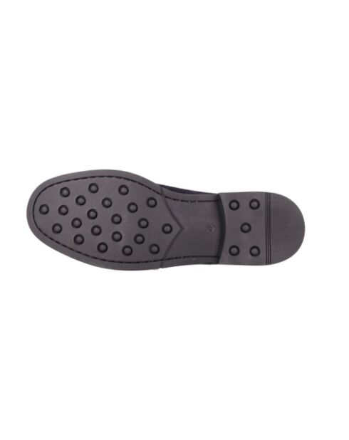 Mocassins Satora en daim bleu marine