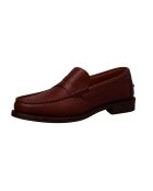 Mocassin Matora en cuir marron