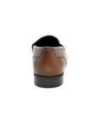 Mocassin Elvoro en cuir marron
