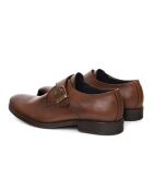 Monks Perola en cuir marron