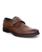 Monks Perola en cuir marron