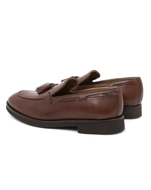Mocassins Fibome en cuir marron