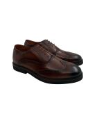 Oxford Parnel en cuir marron