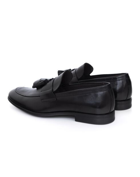 Mocassins Terna en cuir noirs