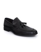 Mocassins Terna en cuir noirs