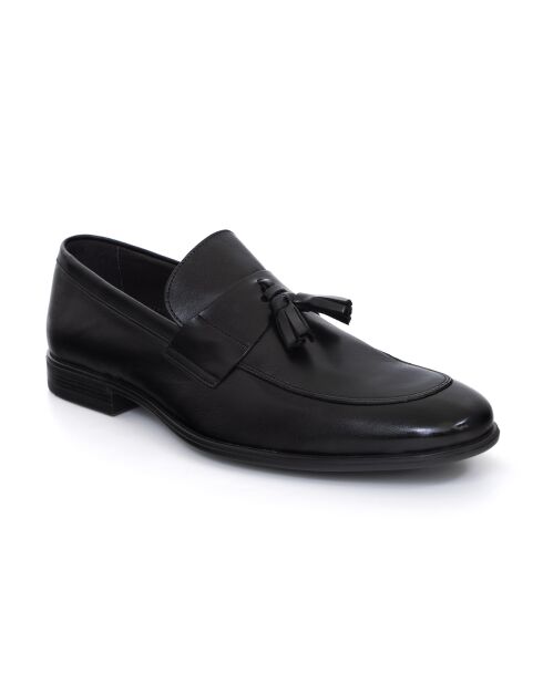 Mocassins Terna en cuir noirs