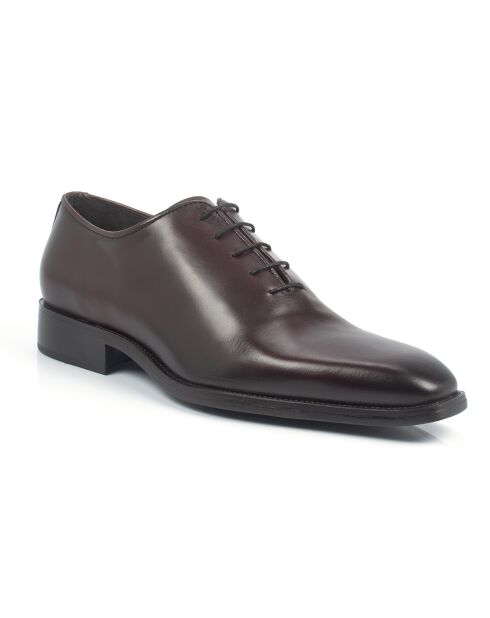 Oxford Parmen en cuir marron
