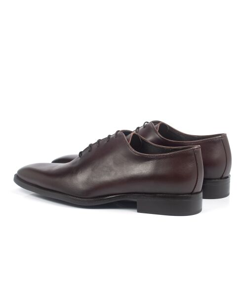 Oxford Parmen en cuir marron