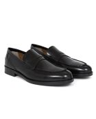 Mocassins Vizantik en cuir noirs