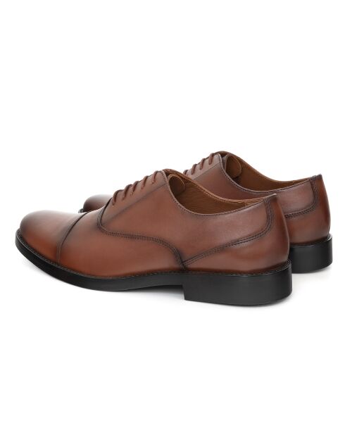 Oxford Vanifen en cuir marron