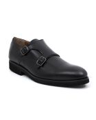 Monks Fankmen en cuir noir