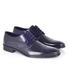 Derbies Pakel en cuir bleu marine