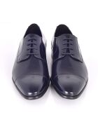 Derbies Pakel en cuir bleu marine