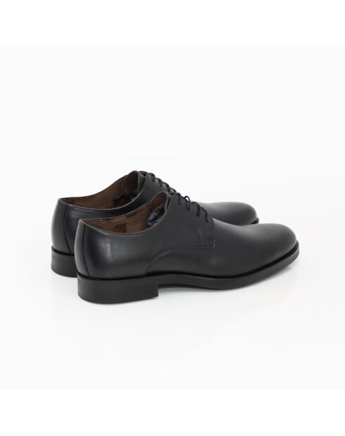 Derbies Banapor en cuir noir