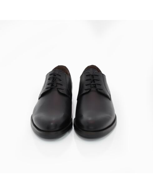 Derbies Banapor en cuir noir