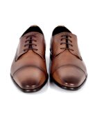 Bruine leren Parel derby's