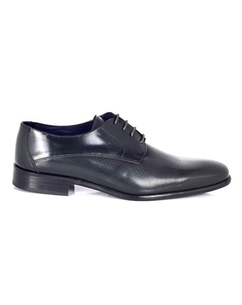 Derbies Pafor en cuir noir