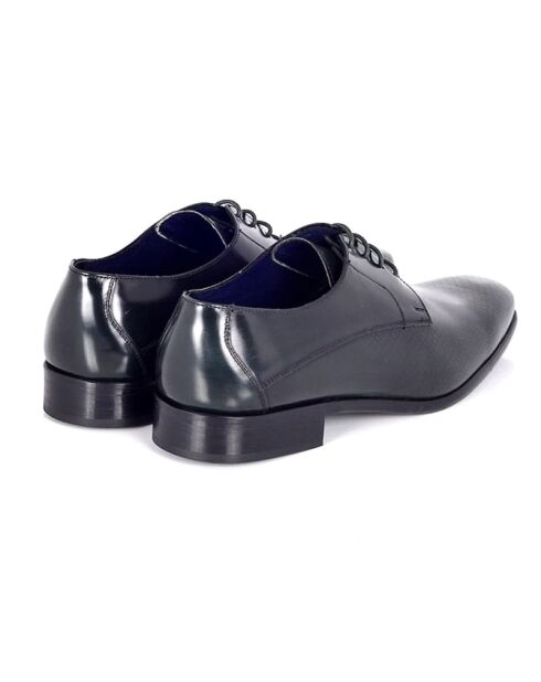 Derbies Pafor en cuir noir