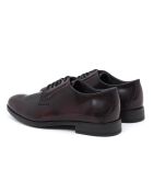 Amilavy Derbys aus burgunderfarbenem Leder