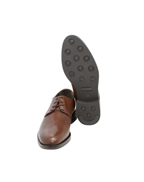 Banapor bruine leren derby's