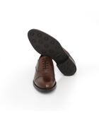 Oxford de piel marrón Misane