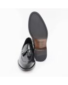 Mocassins Kuror en cuir noirs