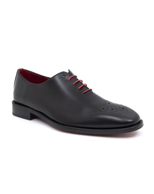 Oxford Luniso in pelle nera