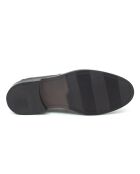 Mocassins Prasur en cuir noirs