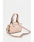 Bolso de mano Odelita en piel nude - 14,5x11x1,5 cm