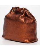 Beth leren emmertas licht brons - 24x25x13 cm