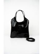 Sac porte épaule en Cuir neven noir - 32x30x1 cm