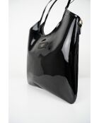 Sac porte épaule en Cuir neven noir - 32x30x1 cm