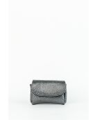 Friend zilveren leren portemonnee - 20x12x3 cm