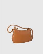Juna Schultertasche aus Kamelleder - 26x16x6 cm