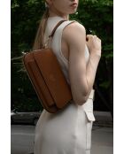 Lior Schultertasche aus Kamelleder - 28x16x6,5 cm