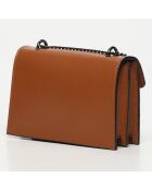 Maegan Schultertasche aus Kamelleder - 20,5x14x7 cm