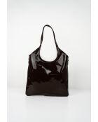 Sac porte épaule en Cuir neven marron - 32x30x1 cm