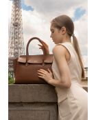 Irena Schultertasche aus Kamelleder - 40x25x9 cm