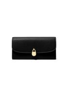 Portafoglio Hamilton in pelle nera - 19,7x10,2x2,5 cm