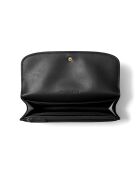 Portafoglio Hamilton in pelle nera - 19,7x10,2x2,5 cm