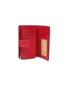 Monedero de viaje Jet Set, tamaño mediano, color fresa, 13,5 x 8,5 x 3,5 cm