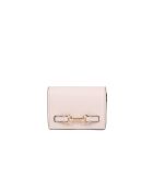 Carson Blush Powder Geldbörse aus Leder, 10,8 x 8,3 x 3,2 cm