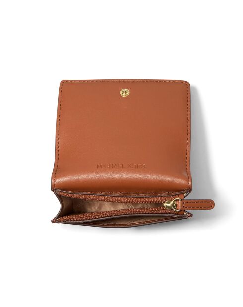 Portafoglio in pelle Carson marrone-10,8x8,3x3,2 cm