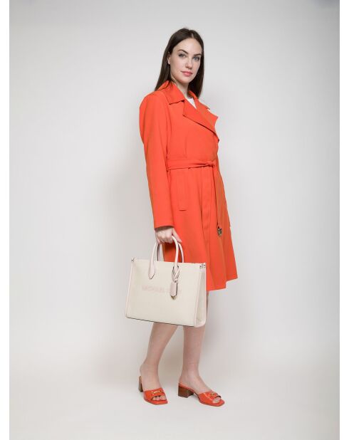 Mirella Handtas Medium East-West Blush Powder-35x28x12 cm