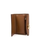 Portafoglio Lyra extra piccolo vaniglia/marrone -12x8x4 cm