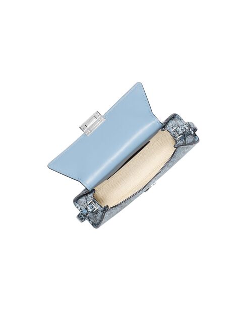 Ludlow Chambray Mittelgroße Schultertasche aus Leder-30x14x8 cm