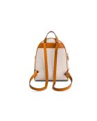 Rhea Zip Mittelgroßer Rucksack Vanille-24x32x12,5 cm