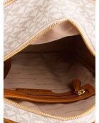 Rhea Zip Mittelgroßer Rucksack Vanille-24x32x12,5 cm