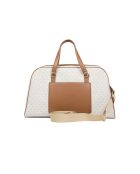 Extra große Reisetasche für das Wochenende in Vanillefarben, 48 x 29 x 21,5 cm