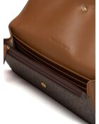 Hamilton Braune Ledergeldbörse - 19x10x3 cm